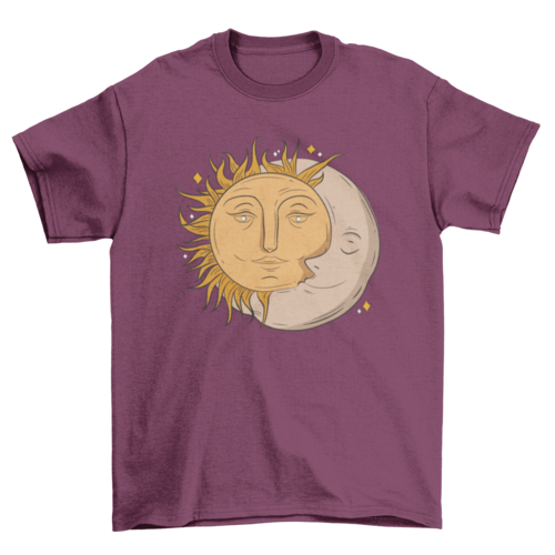 Moon and sun t-shirt