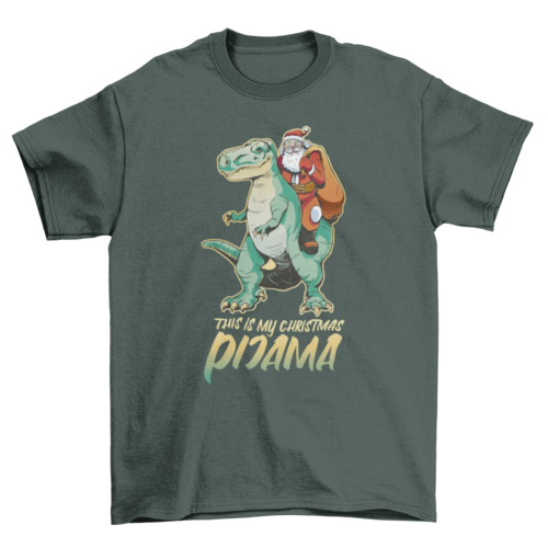 Awesome Christmas pajama t-shirt