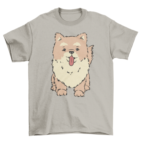 Pomeranian dog cute t-shirt