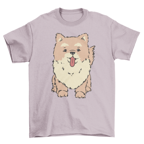 Pomeranian dog cute t-shirt
