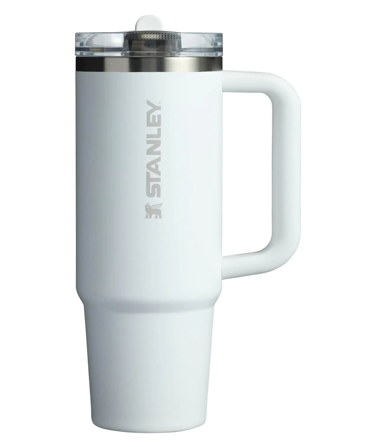 Stanley Quencher ProTour Flip Straw Tumbler with Leakproof Lid 30 oz | Built-In Straw & Handle | Cupholder Compatible for Travel | Insulated Stainless Steel Cup | BPA-Free | Frost Solid