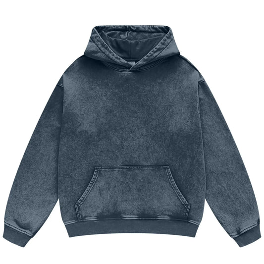 Oversized Hoodie Men Hoodies For Men Pullover Acid Wash Hoodie Denim Hoodie Vintage Sweatshirt Heavyweight Hoodie Men