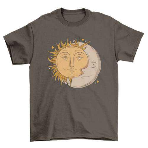 Moon and sun t-shirt