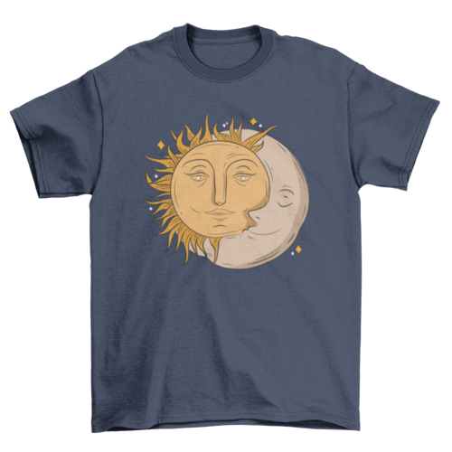 Moon and sun t-shirt